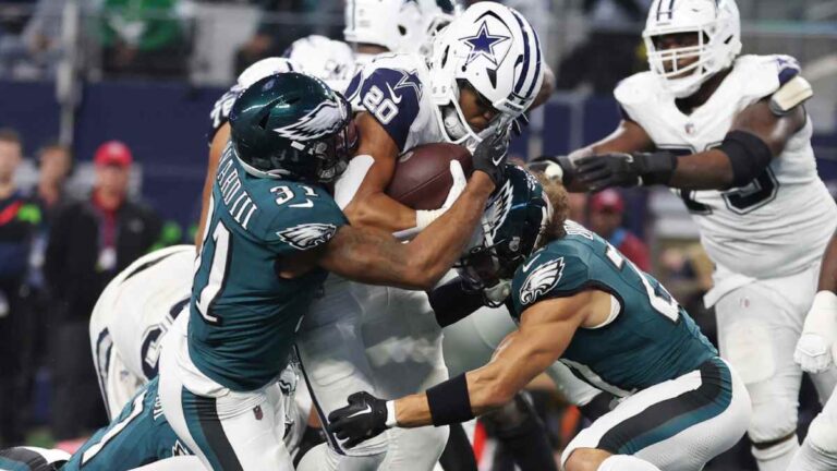 Dallas Cowboys: ofensiva histórica, líderes tras la paliza a Eagles… ¡y no son favoritos a ganar su división!