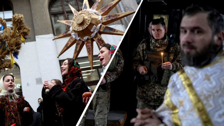 Ucrania celebra la Navidad por primera vez después de un siglo en medio de la guerra con Rusia