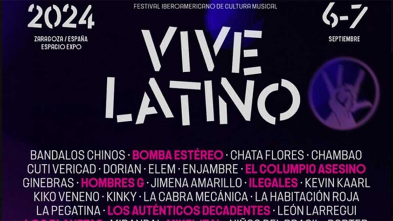 Vive Latino España 2024: Bandas confirmadas y fechas para el festival iberoamericano en el Viejo Continente