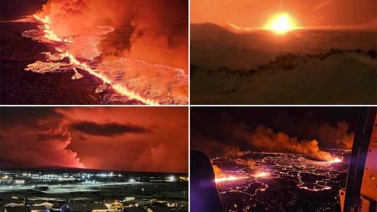 Así inició la erupción fisural en el Volcán de Islandia: Fotos, videos y reportes de este fenómeno