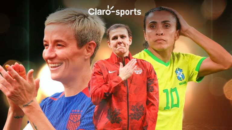 El 2023, el año del adiós de tres leyendas del fútbol femenil: Rapinoe, Marta y Sinclair