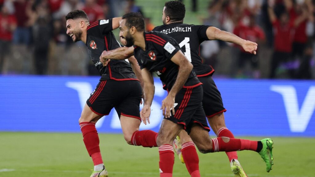 Yasser Ibrahim en el partido del Mundial de Clubes