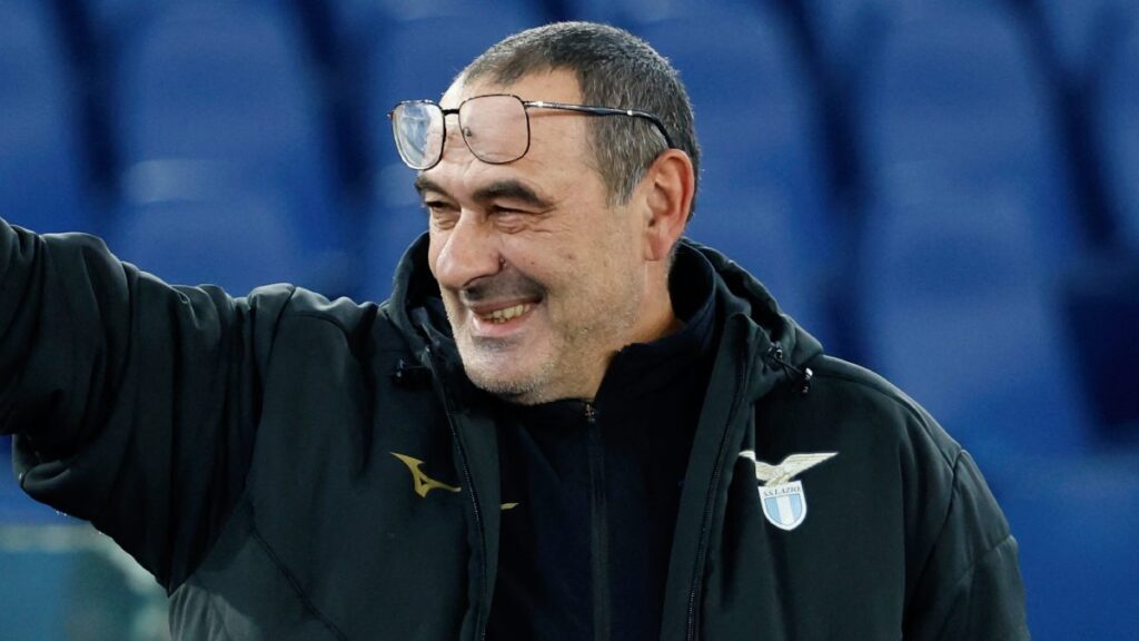 Maurizio Sarri, técnico de la Lazio, critica la Supercopa de Italia en Arabia