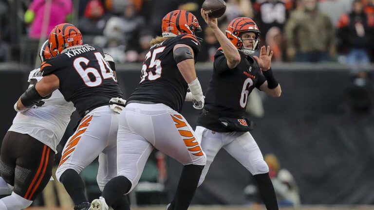 Bengals se despide la temporada con paliza a unos Browns repeltos de suplentes