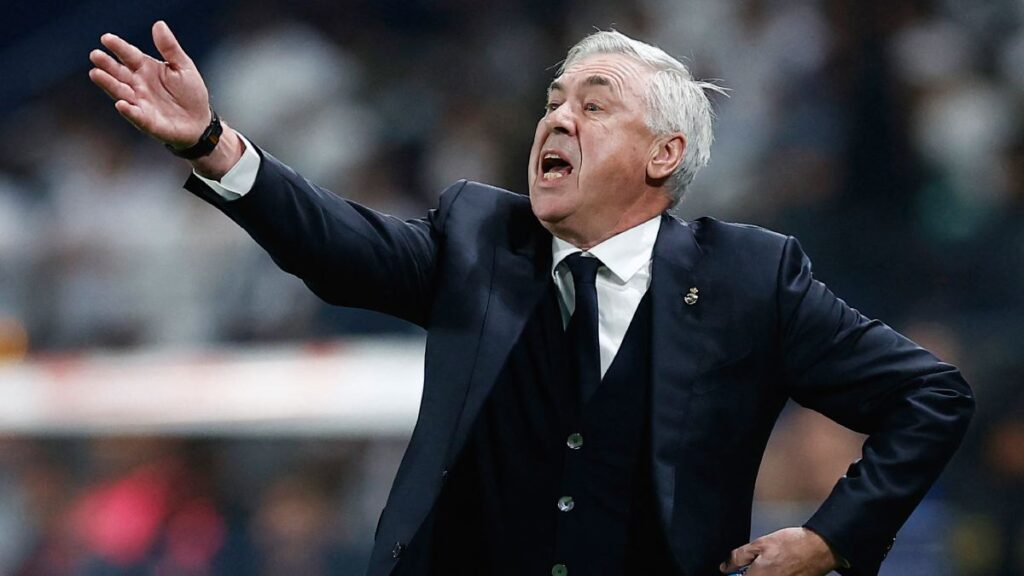 Carlo Ancelotti, técnico del Real Madrid