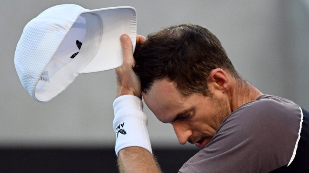 Andy Murray perdió en la primera ronda del Australian Open
