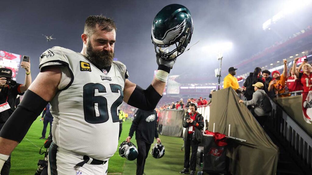 El centro, Jason Kelce, todavía no sabe su futuro | Reuters