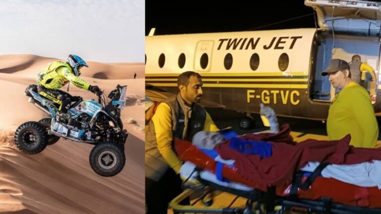 Toni Vingut sufre impactante accidente en el Rally Dakar y tiene que ser operado de urgencia