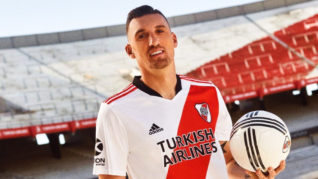 Franco Armani, en el Estadio Más Monumental de River Plate. - @ArmaniFranco_.