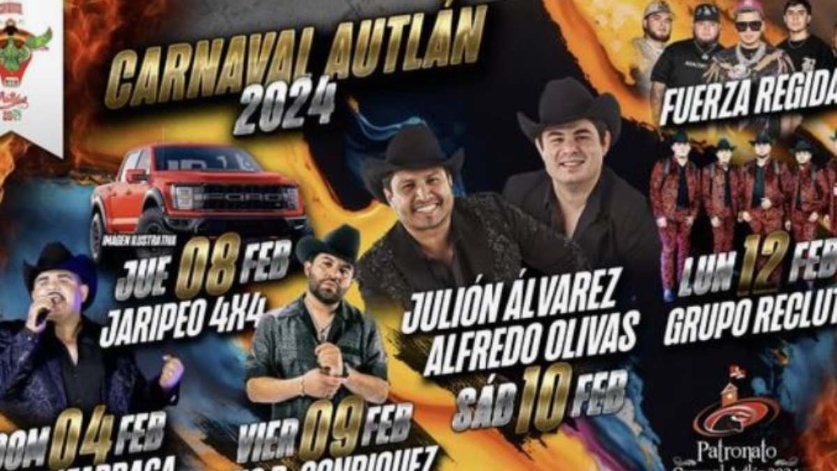 Tour Prófugos del Anexo 2024 en el Carnaval de Autlán 2024 Boletos, fecha y horarios ClaroSports