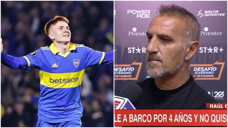 Raúl Cascini, contra Valentín Barco por su salida de Boca: “Hay que ser agradecido en la vida”