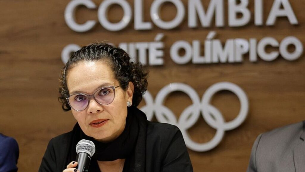 Ministra del Deporte en Colombia.