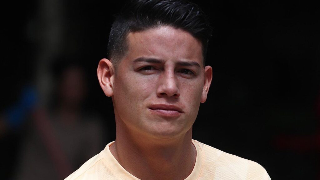 James Rodríguez con Sao Paulo.