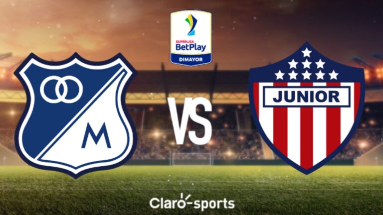 Millonarios vs Junior en vivo la Superliga BetPlay 2024: Resultados y goles del partido de vuelta, al momento