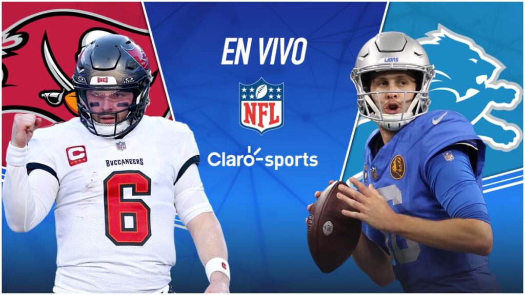 Buccaneers vs Lions, en vivo por Claro Sports