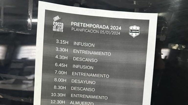 ¡Pretemporada de madrugada! La exigente preparación de Riestra para su primera vez en la máxima categoría