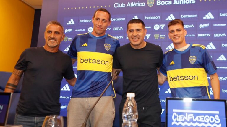 Boca presentó a sus dos refuerzos: Cristian Lema y Kevin Zenon