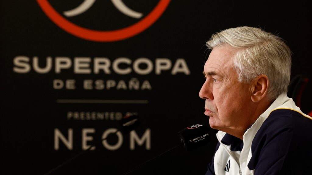 Carlo Ancelotti: "El Real Madrid no juega por revancha"