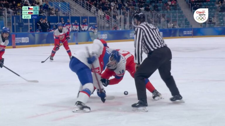 República Checa viene de atrás para vencer a Eslovaquia en hockey sobre hielo de Gangwon 2024