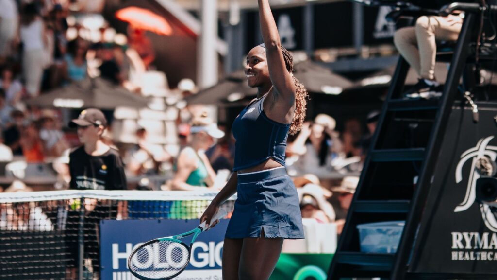 La estadounidense ganó cómodamente 6-3, 6-0 | @WTA