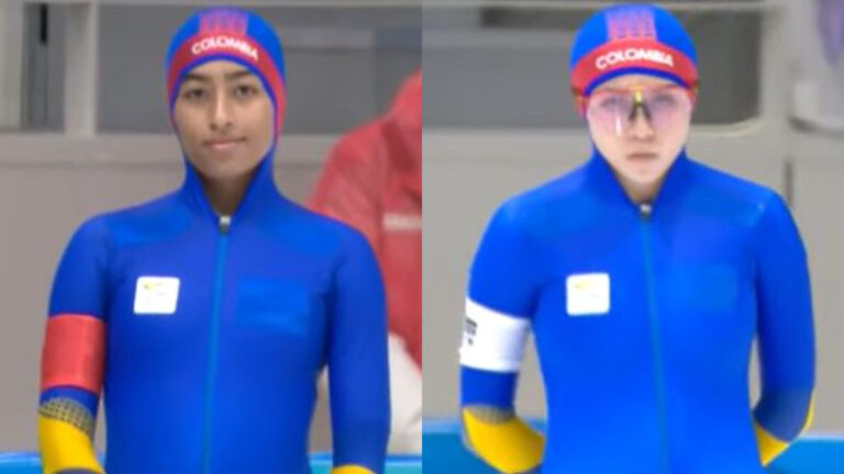 Así fue el debut de las colombianas Isabella Caicedo e Isabella Vargas en el patinaje de velocidad de Gangwon 2024