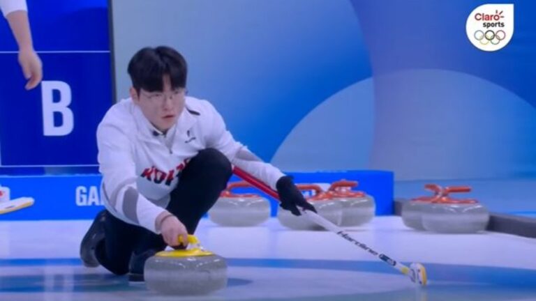 Corea sorprende a Dinamarca con el último tiro en una emocionante jornada de curling mixto en Gangwon 2024