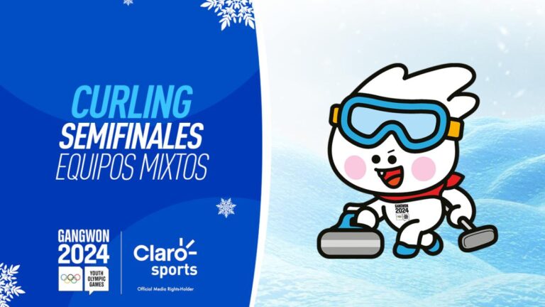 Curling, en vivo: Semifinales equipos mixtos, Gangwon 2024