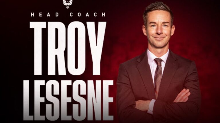 El D.C United nombra a Troy Lesesne como su nuevo director técnico para la MLS 2024