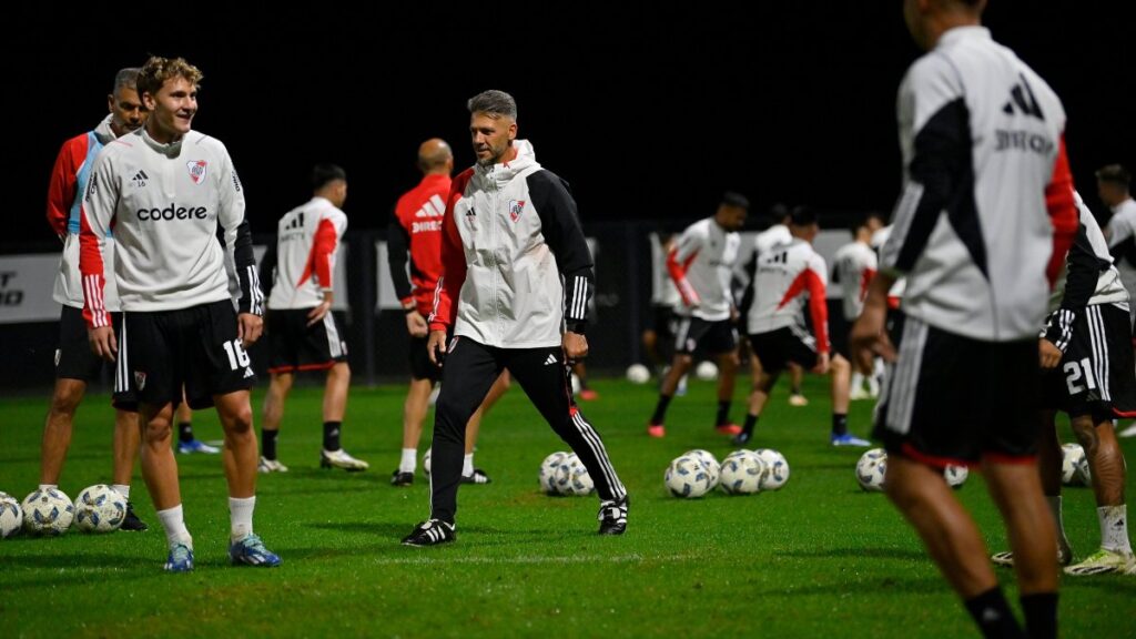 Martín Demichelis y un nuevo año al mando de River | Foto: @RiverPlate