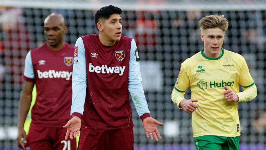 El West Ham de Edson Álvarez tendrá que jugar un replay en la FA Cup luego de empatar contra el Bristol City en la tercera ronda del certamen.