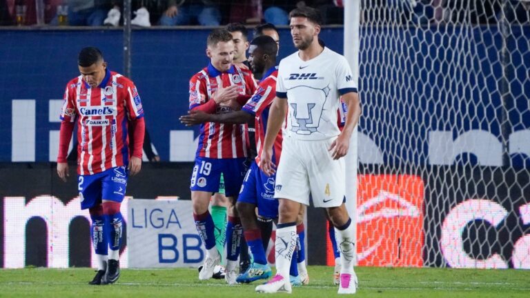 San Luis 2-1 Pumas: Ulises Rivas descuenta para los auriazules