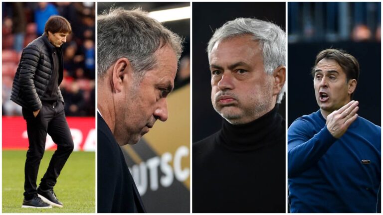 Crece la lista de entrenadores de élite que cayeron de la gracia y no tienen club: Mourinho se suma a Conte, Lopetegui, Flick…