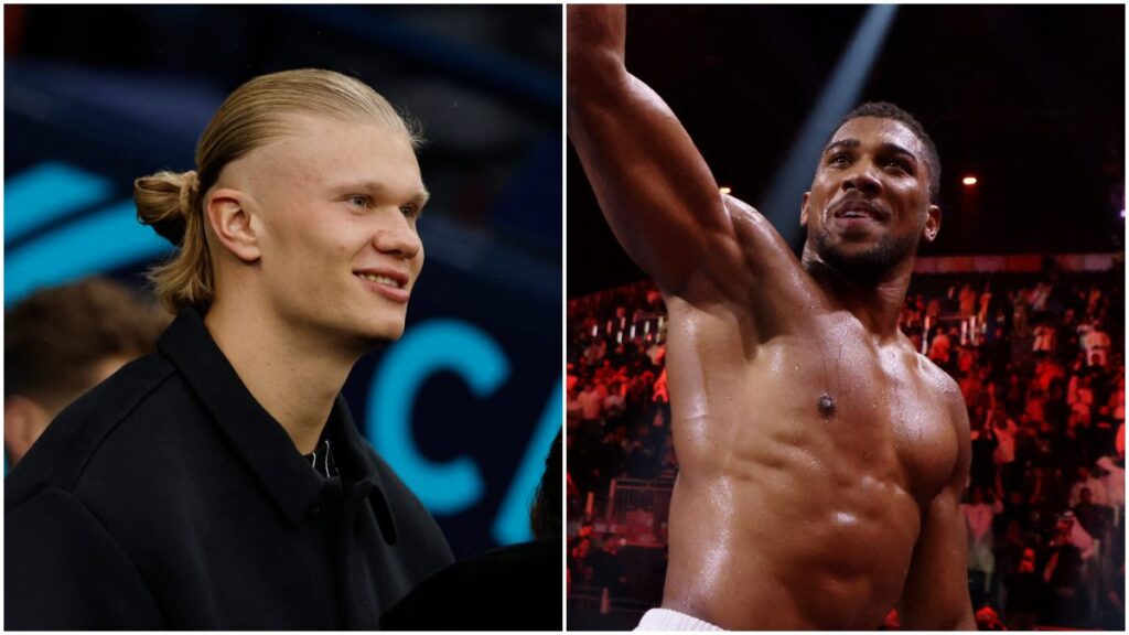 Erling Haaland y Anthony Joshua | Reuters; Cairnduff, Yosri 