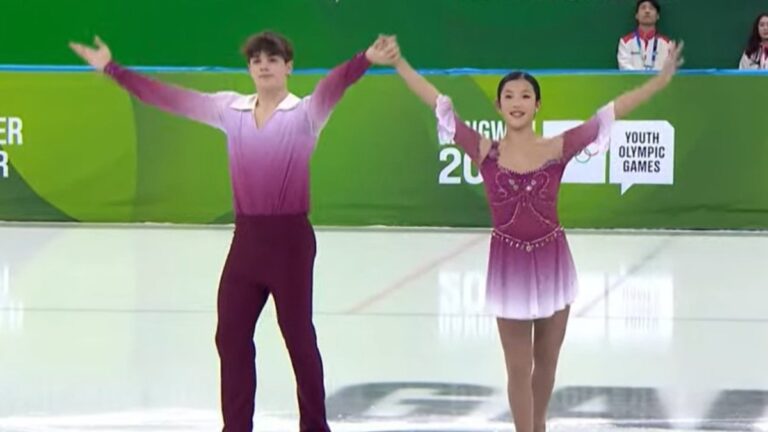 Carolina Campillo y Pau Vilella le dan a España su primera medalla en patinaje artístico de unos Juegos Olímpicos de Invierno de la Juventud