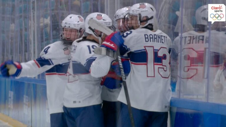 Highlights de hockey sobre hielo en Gangwon 2024: Resultados del Estados Unidos vs Canadá varonil, semifinales