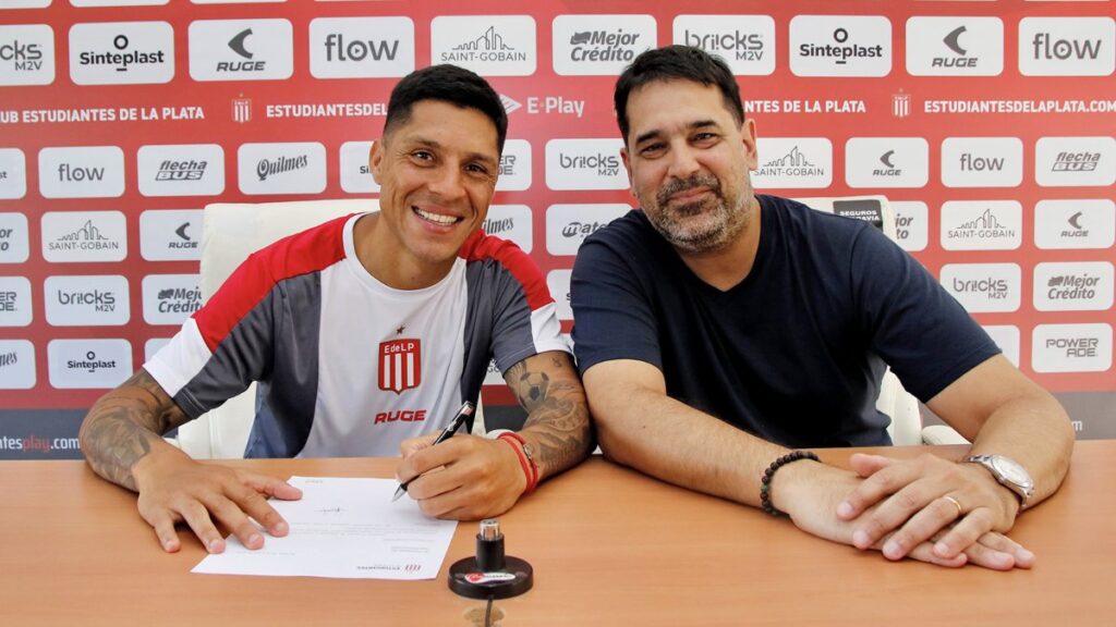 Enzo Pérez regresó a Estudiantes