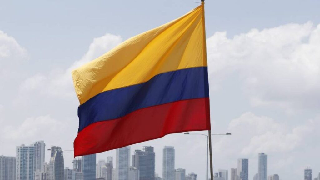 Bandera de Colombia. - AP.