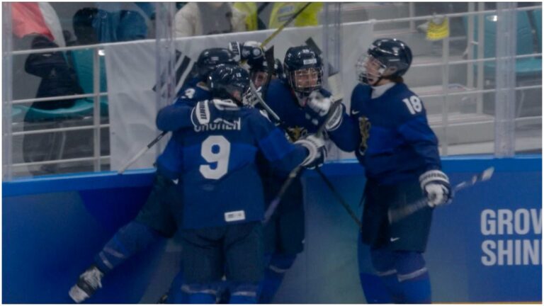 Corea del Sur trata de aguantar a Finlandia, pero caen en el hockey sobre hielo de Gangwon 2024