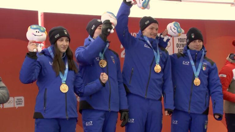 Highlights de luge en Gangwon 2024: Resultado de la final de relevos mixtos