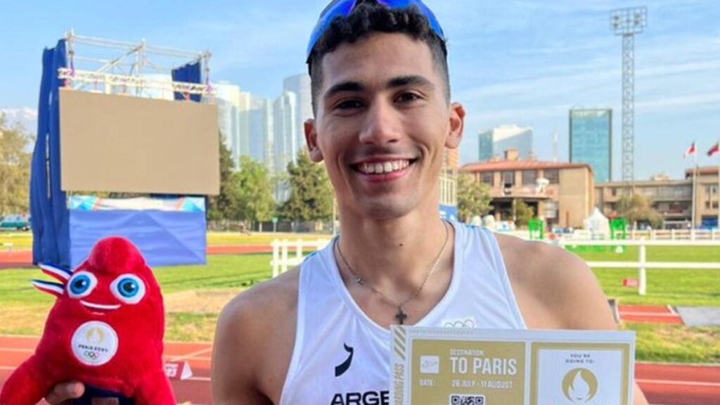 Franco Serrano representará a Argentina en Paris 2024 | Foto: @juegosolimpicos