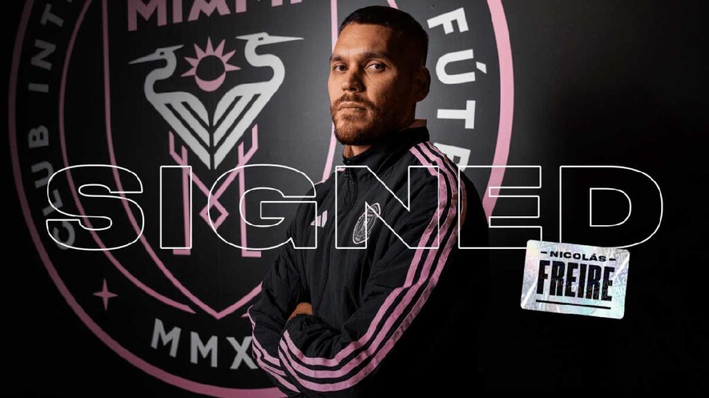 Freire, de 29 años, llega al Club con más de 250 partidos profesionales. @InterMiamiCF