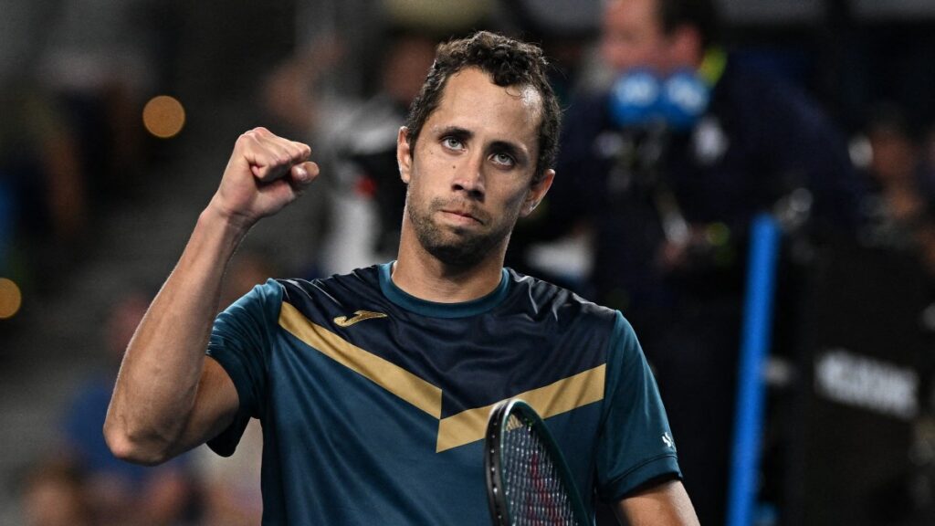 Daniel Galán, en el Australian Open 2024. - @AustralianOpen.