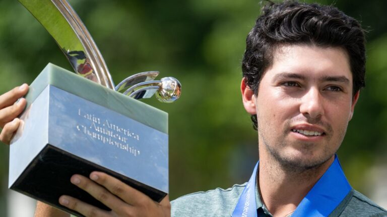 Golfista mexicano Santiago de la Fuente logra triunfo histórico en el Latin America Amateur Championship 2024