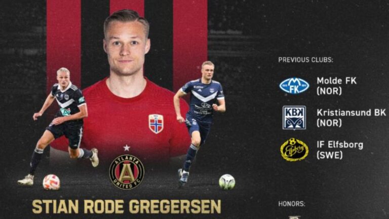 El Atlanta United de Gonzalo Pineda firma a un compañero de Haaland en la selección de Noruega, Stian Gregersen