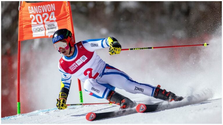 Nash Huot-Marchand hace historia al ganar el primer oro en esquí alpino para Francia en Gangwon 2024