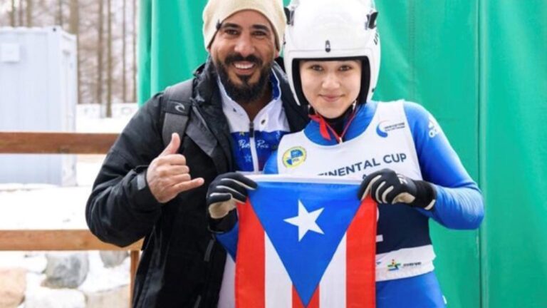 ¡Isabela Aponte hace historia para Puerto Rico! Primera mujer en representar al país en Luge