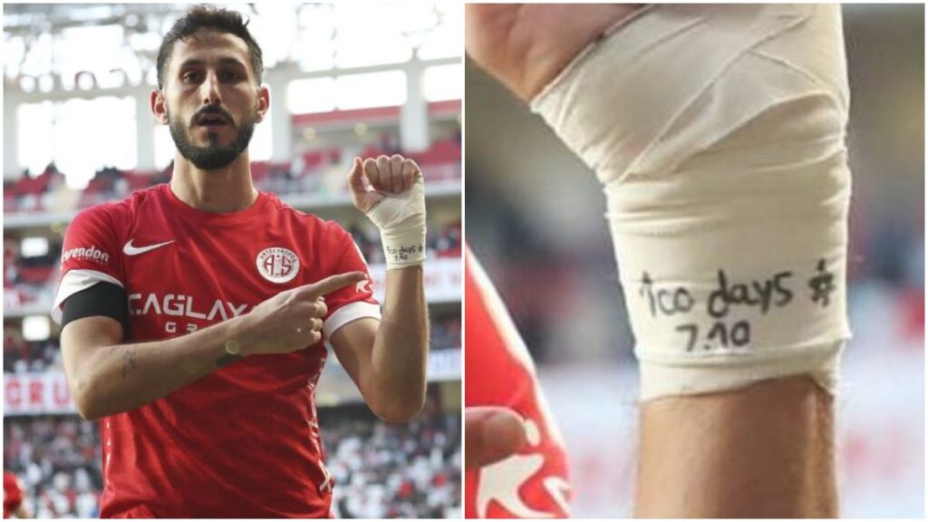 Así fue la muestra de apoyo de Sagiv Jehezkel hacia Israel por la que fue excluido del club turco Antalyaspor