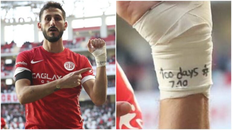 Sagiv Jehezkel, excluido del Antalyaspor por festejar un gol con un mensaje de apoyo a Israel