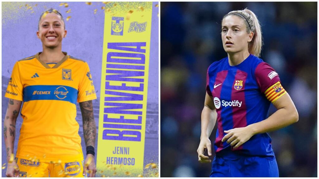 Con la llegada de Jenni Hermoso a Tigres... ¿se abre la posibilidad de que Alexia Putellas llegue al América?