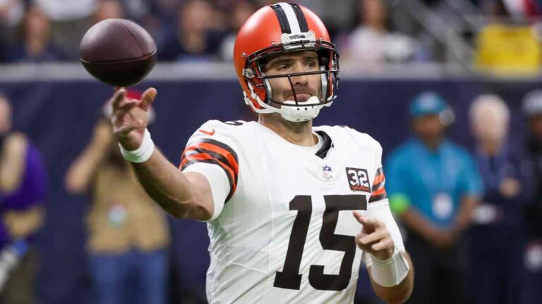 Cleveland Browns no arriesgará a Joe Flacco en la Semana 18: no jugará ante los Bengals, Jeff Driskel será el QB titular